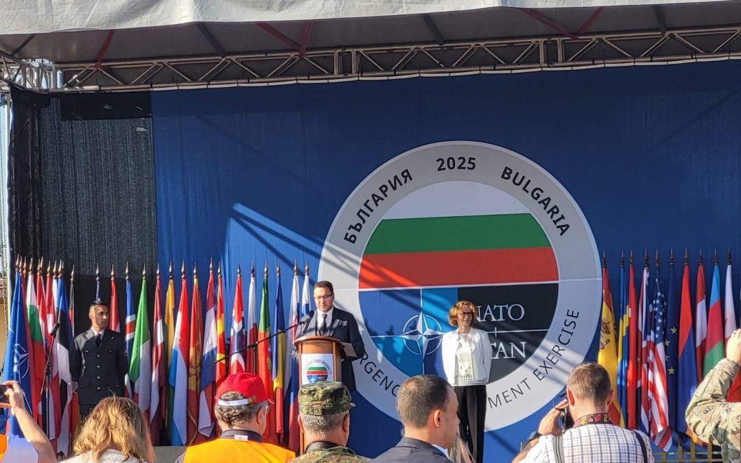 SYNERGISE participation in the NATO Emergency Management Exercise BULGARIA 2025