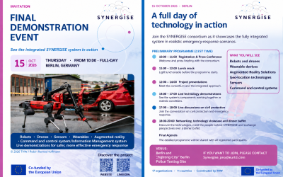 The SYNERGISE project – Final Demonstration Event in Berlin, Germany