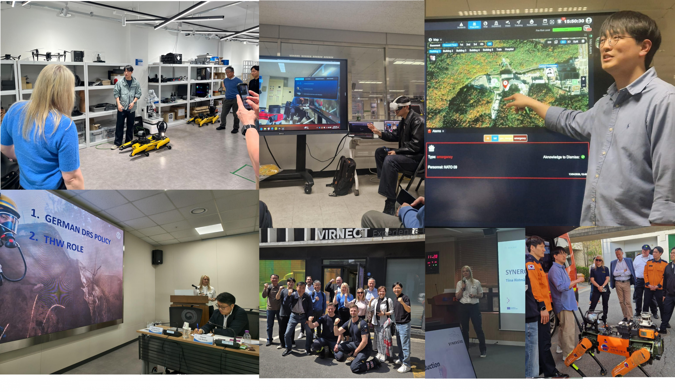 merged Korea visit SYNERGISE CFT4 in Switzerland. Photos by THW/ Robin Ramos Hoffmann